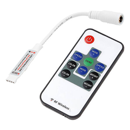 5 VOLT - 24 VOLT MİNİ KUMANDALI RGB KONTROL DEVRESİ (5042)