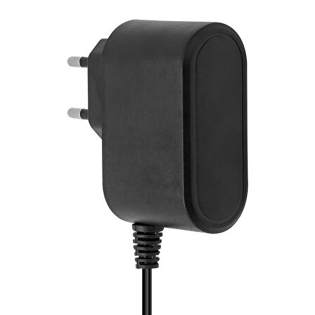 12 VOLT - 1 AMPER 5.5*2.5 UÇLU PLASTİK KASA PRİZ TİP ADAPTÖR KUTULU YERLİ ÜRETİM (5042)