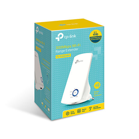TP-LINK TL-WA850RE 300 MBPS WIFI REPEATER GENİŞ MENZİL (5042)