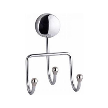 3 LÜ BANYO ASKISI KROM (5042)