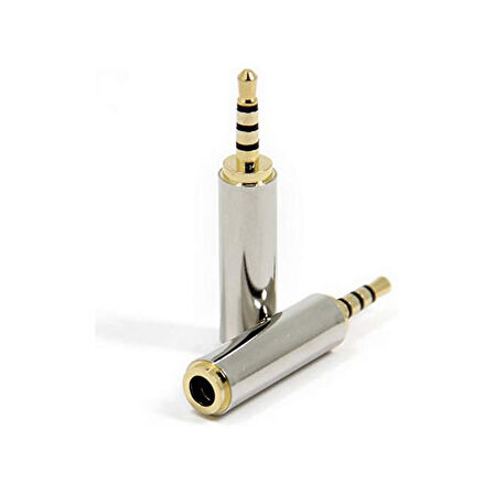 3.5 MM 3 BOĞUMLU STEREO JACK METAL (5042)