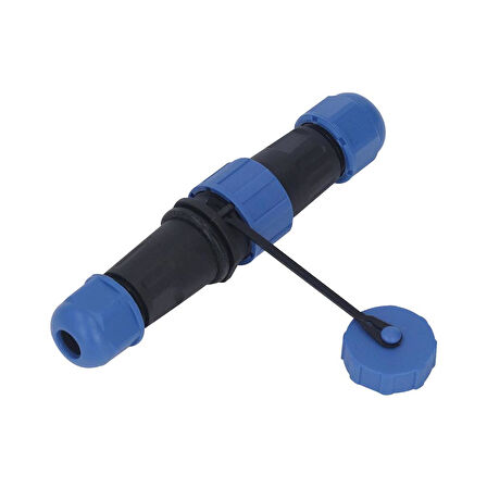 SD16 SU GEÇİRMEZ 2 PİN ERKEK-DİŞİ 16 MM KONNEKTÖR TAKIMI (5042)