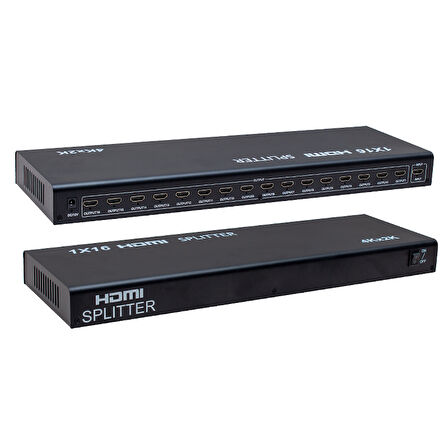 16 PORT 1080P 4KX2K 3D 16 PORT HDMI SPLITTER DAĞITICI (5042)