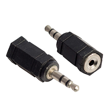 3.5 MM STEREO ERKEK / 2.5 MM STEREO DİŞİ JACK (5042)