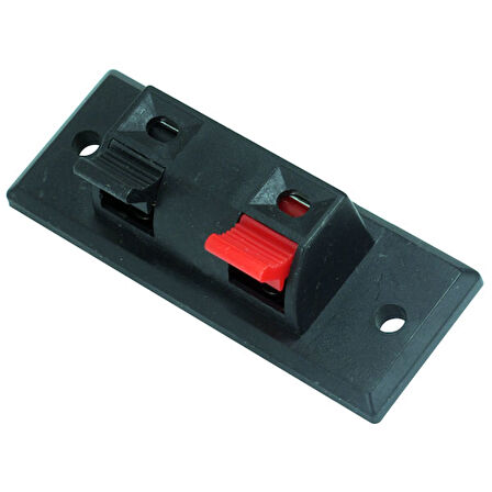 HOPARLÖR TERMİNALİ İKİLİ UZUN DİKDÖRTGEN (IC-249)  (2 CM X 5.5 CM) (5042)
