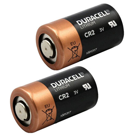 DURACELL CR2 3 VOLT LİTHİUM PİL 2Lİ PAKET (5042)