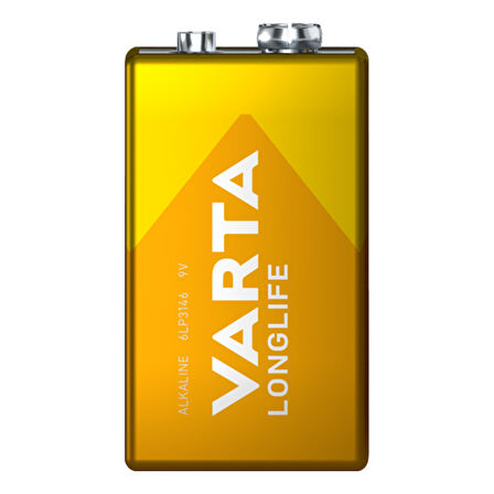 VARTA LONGLIFE POWER ALKALİN 9 VOLT PİL TEKLİ PAKET FİYAT (5042)