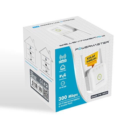 300 MBPS 2 ANTEN WIFI REPEATER+ACCESS POINT (5042)