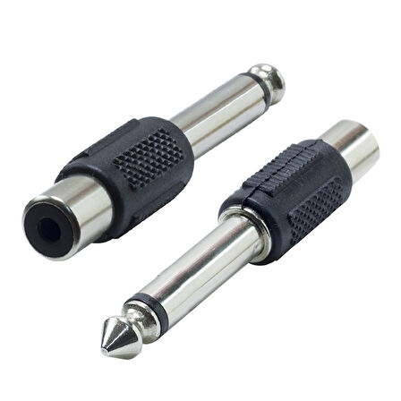 6.3 MM MONO ERKEK / 1 TOS DİŞİ ÇEVİRİCİ JACK (5042)