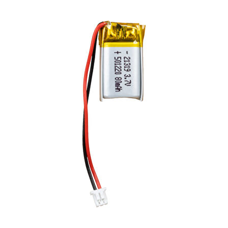 3.7 VOLT 80 MAH LİTYUM POLİMER PİL (5042)