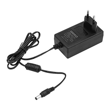 12 VOLT - 3 AMPER - 36 WATT 5.5*2.5 UÇLU PLASTİK KASA PRİZ TİP ADAPTÖR KUTULU YERLİ ÜRETİM (5042)