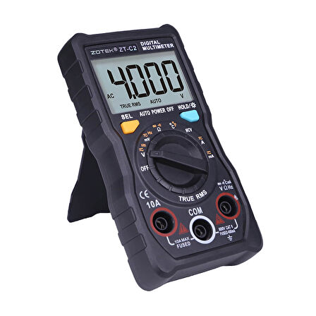 ZOYI ZT-C2 TRUE RMS MİNİ CEP TİPİ DİJİTAL ÖLÇÜ ALETİ (5042)