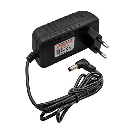 5 VOLT - 2.5 AMPER 5.5*2.5 UÇLU PLASTİK KASA PRİZ TİPİ ADAPTÖR (5042)