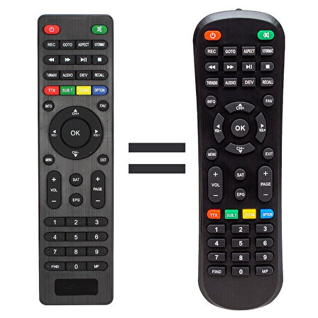 NEXT PUNTO HD*NEXTSTAR 5000HD*STARBOX F16 HD UYDU KUMANDA- SNR1168A (5042)