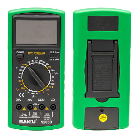 BAKU BK-9205B DIGITAL MULTİMETRE ÖLÇÜ ALETİ (5042)
