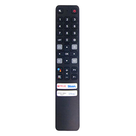 TCL RC901V FAR1 NETFLIX-PRIME VIDEO-DISNEY+ TUŞLU LCD-LED TV KUMANDA (5042)