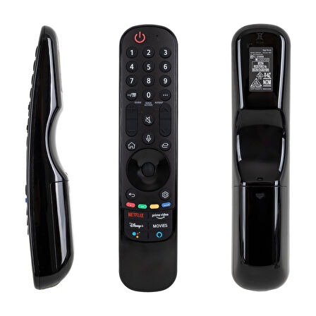 KL LG MR21GA AKB76036204 NETFLIX-RAKUTEN TV-PRIME VIDEO-DISNEY+ TUŞLU LG AIR MOUSE SİHİRLİ KUMANDA (5042)