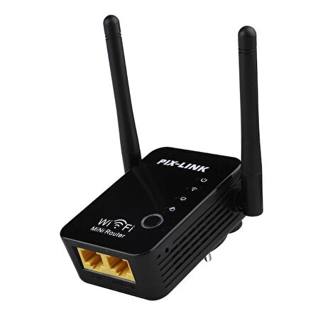 300 MBPS 2.4GHZ WİFİ REPEATER+AP DESTEKLİ SİNYAL GENİŞLETİCİ (5042)