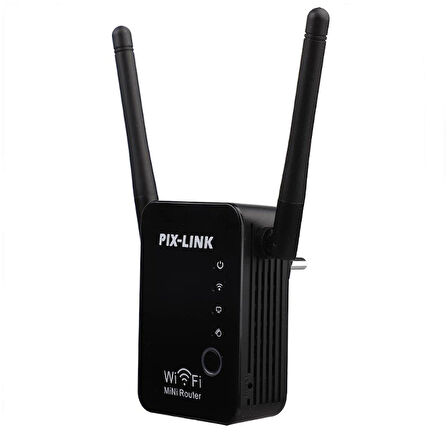 300 MBPS 2.4GHZ WİFİ REPEATER+AP DESTEKLİ SİNYAL GENİŞLETİCİ (5042)