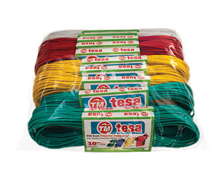 PVC KAPLAMA ÇAMAŞIR İPİ 10MT (5042)