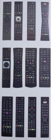 HUAYU KL VESTEL RM-L1396 REGAL-SEG NETFLIX TUŞLU LCD-LED TV KUMANDA BLİSTERLİ (5042)