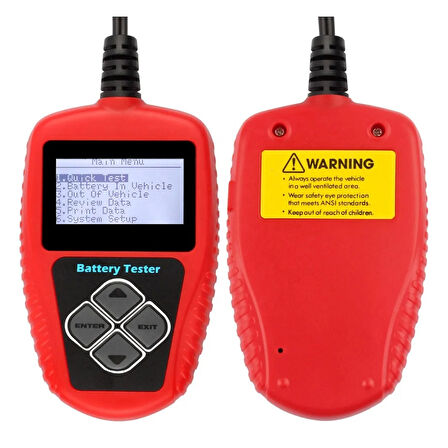12V 30-220AH AKÜ TEST CİHAZI BA101 (5042)