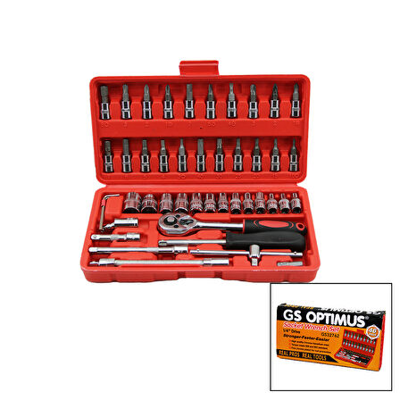 46 ADET  LOKMA SETİ PLASTİK KUTULU (5042)