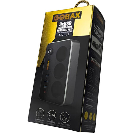 Akım Korumalı Akıllı Priz,termal Akım Korumalı 3x Ledli Usb, 3x Priz 2 M Uzatmalı Çocuk Korumalı (5042)