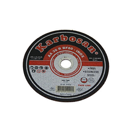 İNOX METAL KESİCİ DİSK 180MMX1.9X22 (5042)