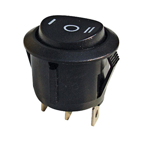 YUVARLAK ANAHTAR IŞIKSIZ ÜÇ KONUMLU 1.0.2 (IC-134) (5042)