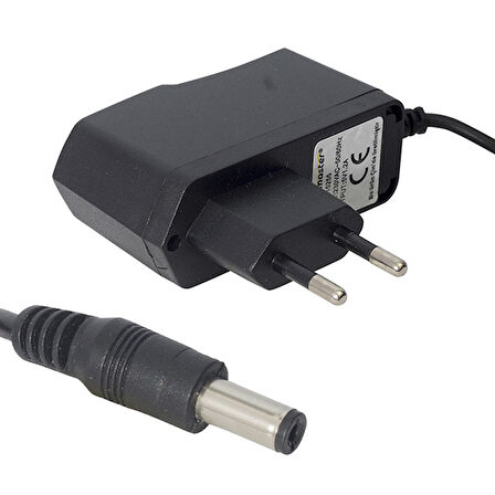 5 VOLT - 1.2 AMPER 5.5*2.5 UÇLU PRİZ TİPİ ADAPTÖR (5042)