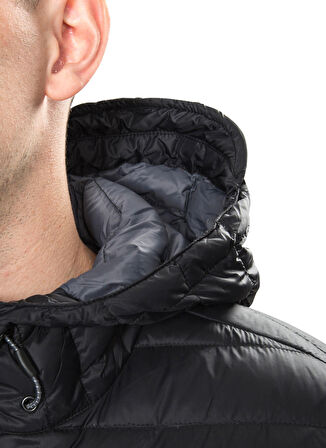 Trespass Siyah Kapüşonlu Mont MAJKDOM20001