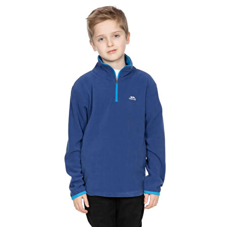 Trespass Etto - Male Mıcrofleece At100 Blue Erkek Çocuk Blue Polar Mcflmfm10001-blu