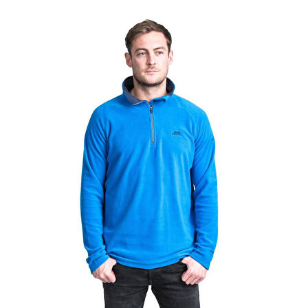 Trespass MAFLMFN10001 Blackford Male Microfleece AT100 Bright Blue Erkek Polar