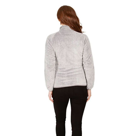 Trespass FAFLFLTR0028 Tellltale Female Fleece AT300 Silver Gray Kadın Polar