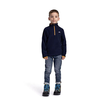 Trespass Etto - Male Mıcrofleece At100 Navy Erkek Çocuk Navy Polar Mcflmfm10001-na1