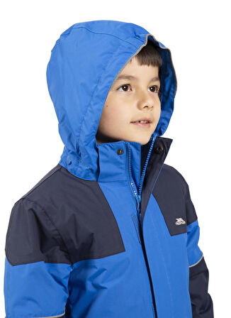 Trespass Mavi Erkek Çocuk Mont UNLOCK - MALE RAIN JKT TP50