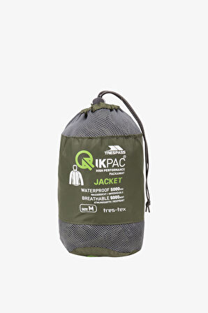 Trespass Qikpac Unisex Yeşil Yağmurluk UAJKRAI10001-MS1