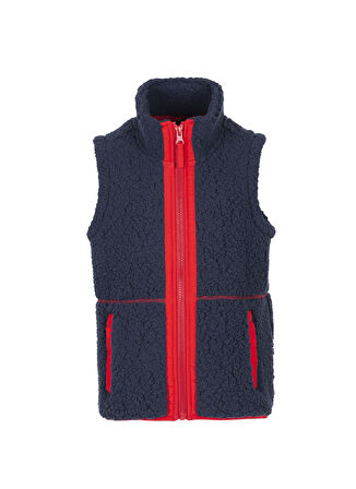 Trespass Düz Lacivert Erkek Çocuk Polar Üst TALANT - KIDS UNISEX FLEECE AT200