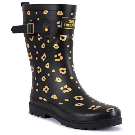 Trespass FAFOBOTR0014 CELESTE - FEMALE MID HEIGHT WELLY Leopard Kadın Outdoor Çizme