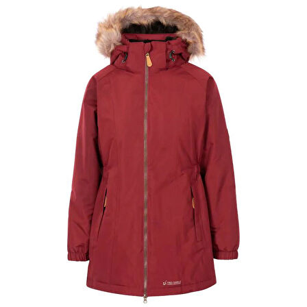 Trespass FAJKRAN20004 CELEBRITY - FEMALE JKT TP50 Dark Cherry Kadın Outdoor Ceket