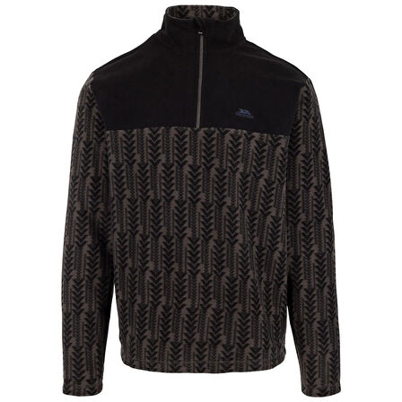 Trespass MAFLMFTR0009 Embleton Male MicroFleece AT100 Storm Grey Erkek Polar