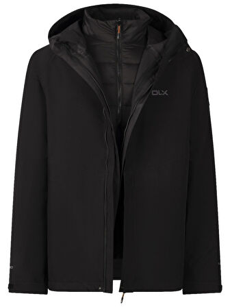 Trespass Frederıc - Male Dlx Raınwear 3 In 1 Jacket Erkek Black Yağmurluk Majk3ıtr0003-blk