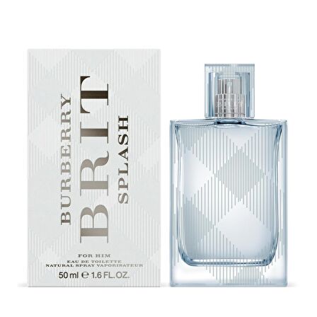 Burberry Brit Splash EDT Çiçeksi Erkek Parfüm 50 ml  