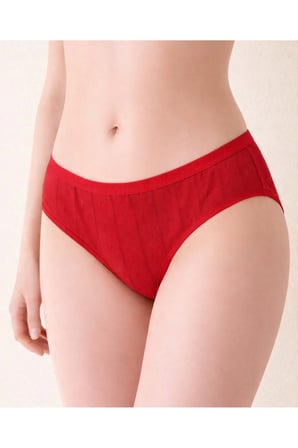 Tutku Pamuklu Kadın Bikini Külot 6'lı Fırsat Paketi Jakarlı Asorti Nefes Alan Günlük İç Çamaşırı