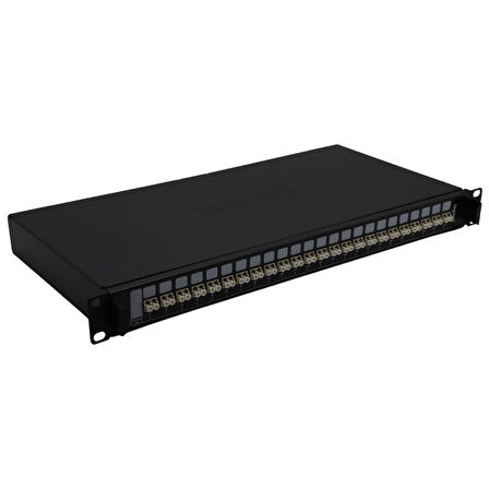 LEGRAND 032162 24 PORT DUBLEX LC FİBER OPTİK PATCH PANEL (24 ADET LC DUBLEX COUPLER-EK KASETİ) 