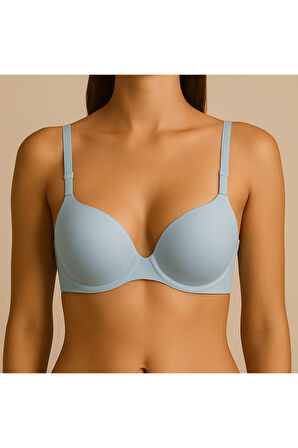Lazer Kesim Polyamide Spandex Kumaş F.K Lingerie Double Push-Up Özel Üretim Sütyen