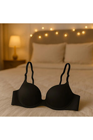 Lazer Kesim Polyamide Spandex Kumaş F.K Lingerie Double Push-Up Özel Üretim Sütyen
