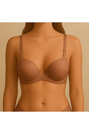 Lazer Kesim Polyamide Spandex Kumaş F.K Lingerie Double Push-Up Özel Üretim Sütyen