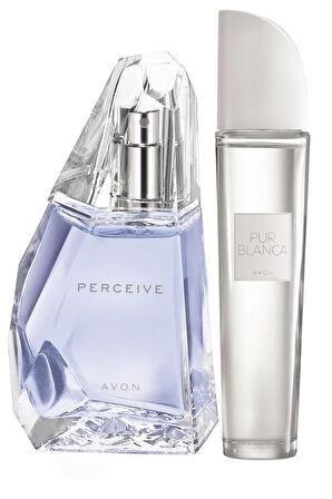 Avon Perceive ve Pur Blanca Kadın Parfüm Seti